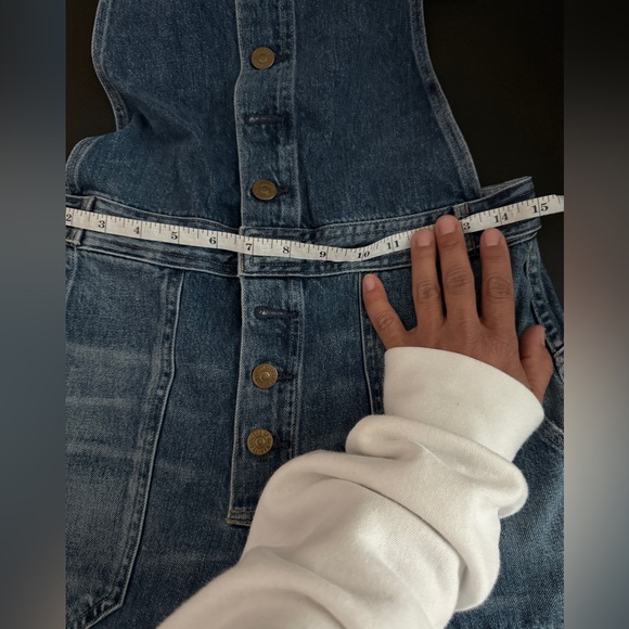 Citizens of Humanity | Faye Button Front Denim
Overalls Size S - Picture 10 of 12